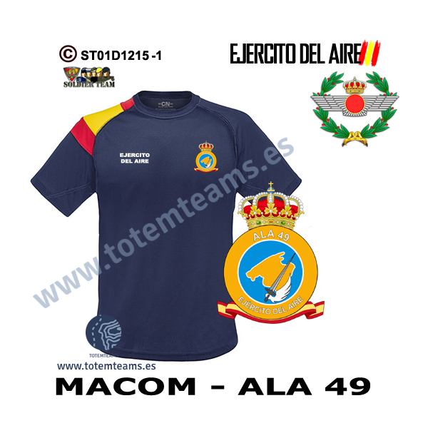Camiseta MACOM ALA 49 Ejercito del Aire