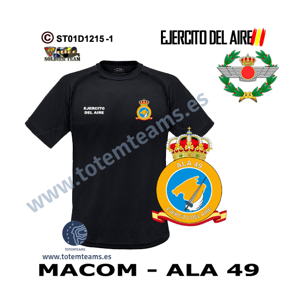 Camiseta MACOM ALA 49 Ejercito del Aire - Imagen 4