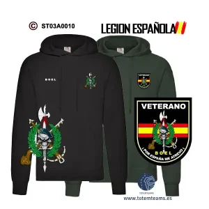 Sudadera-capucha BOEL Operaciones Especiales de la Legión Española