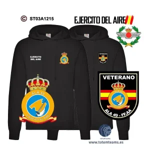 Sudadera-capucha MACOM ALA 49 Ejercito del Aire