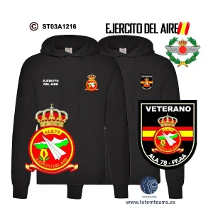 Sudadera-capucha MAPER ALA 78 Ejercito del Aire