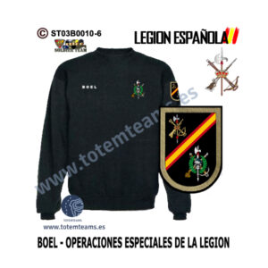 Sudadera-clásica BOEL 70 Operaciones Especiales de la Legión Española