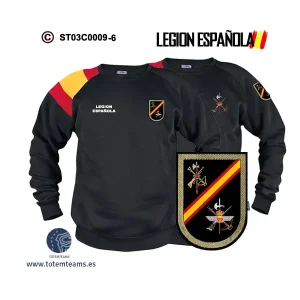 Sudadera-bandera 70 Caballero Legionario Paracaidista CLP Legión Española