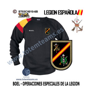 Sudadera-bandera 70 BOEL Operaciones Especiales de la Legión Española