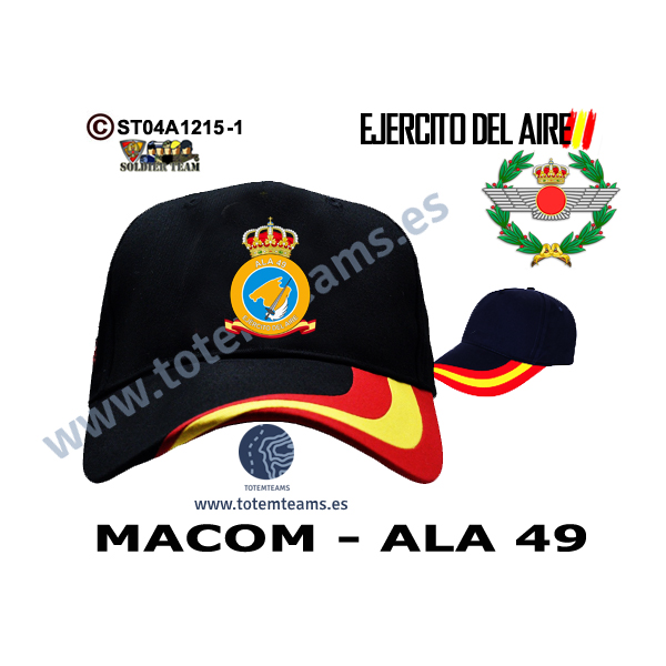 Gorra MACOM ALA 49 Ejercito del Aire