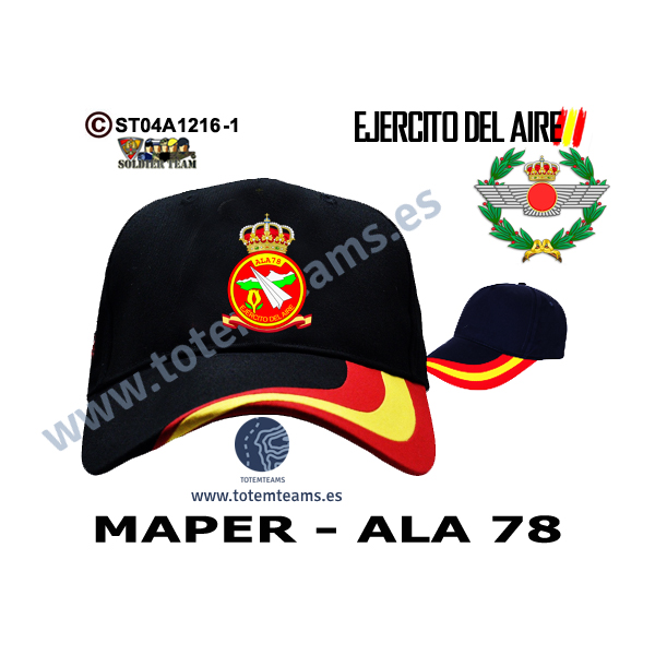 Gorra MAPER ALA 78 Ejercito del Aire
