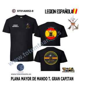 Camiseta-ES Plana Mayor de Mando 1º Tercio Gran Capitán