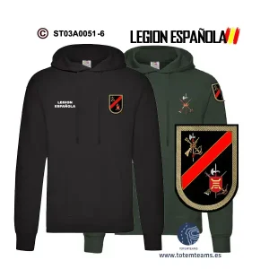 Sudadera-capucha 70 Gran Capitán 1º Tercio – Legión Española