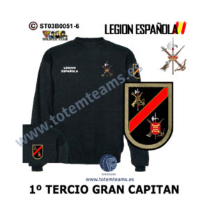 Sudadera-clásica 70 Gran Capitán 1º Tercio – Legión Española