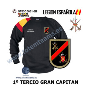 Sudadera-bandera 70 Gran Capitán 1º Tercio – Legión Española