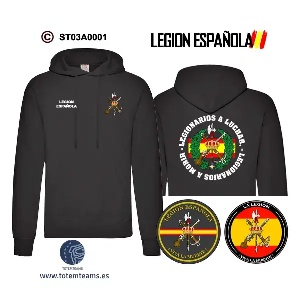 Sudadera-capuchaES Legión Española