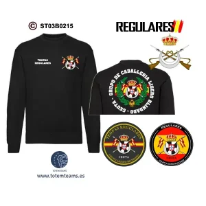Sudadera-ES Ceuta Grupo Ligero Blindado Nº2 – Regulares