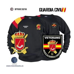 Sudadera-bandera GRS – Grupos de Reserva y Seguridad Guardia Civil