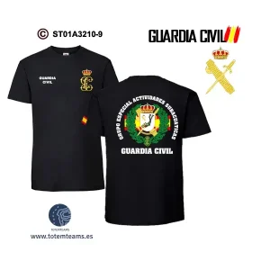 Camiseta-ES GEAS Grupo Especial de Actividades Subacuáticas Guardia Civil