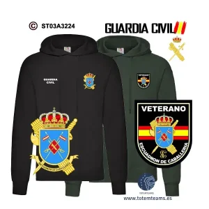 Sudadera-capucha Escuadrón de Caballería Guardia Civil