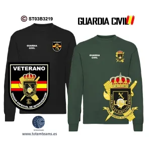 Sudadera-clásica UEI Unidad Especial de Intervención Guardia Civil