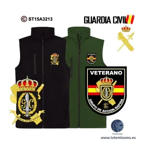 Chaleco GAR Grupo de Acción Rápida Guardia Civil