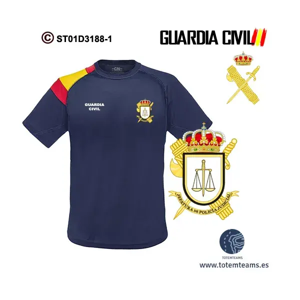 Camiseta Servicio de Policía Judicial Guardia Civil - Imagen 2