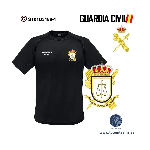 Camiseta Servicio de Policía Judicial Guardia Civil - Imagen 4