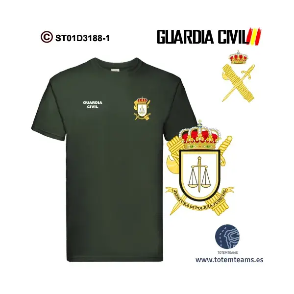 Camiseta Servicio de Policía Judicial Guardia Civil - Imagen 5