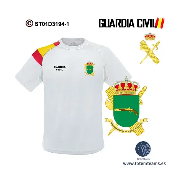 Camiseta Servicio de Intervención de Armas Guardia Civil - Imagen 3