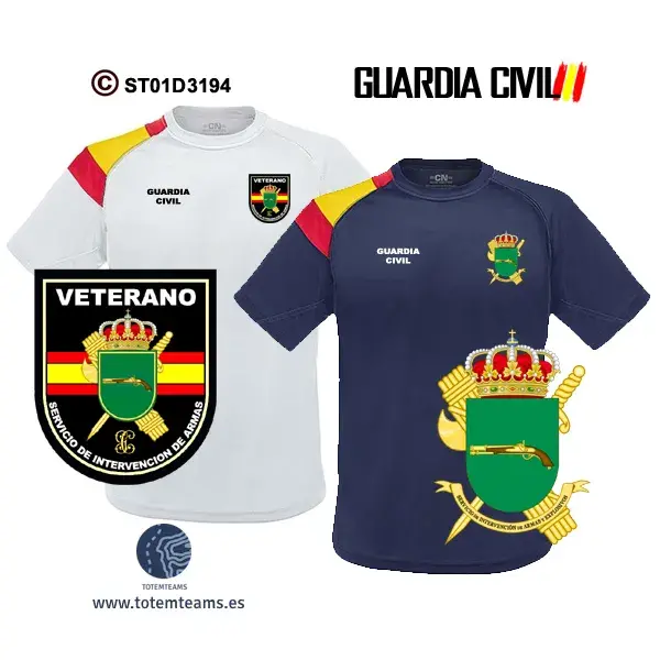 Camiseta Servicio de Intervención de Armas Guardia Civil