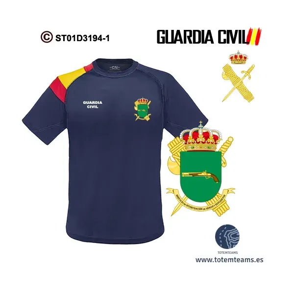 Camiseta Servicio de Intervención de Armas Guardia Civil - Imagen 2