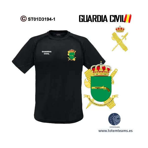 Camiseta Servicio de Intervención de Armas Guardia Civil - Imagen 4
