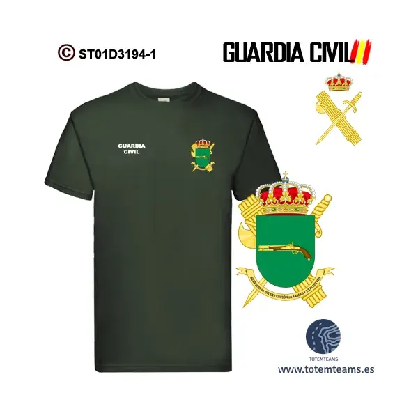 Camiseta Servicio de Intervención de Armas Guardia Civil - Imagen 5