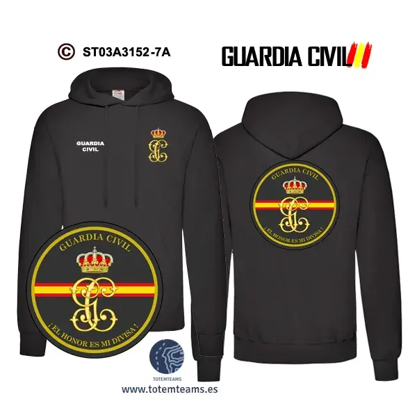 Sudadera-CapuchaES GC Guardia Civil - Imagen 3
