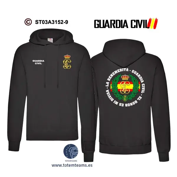 Sudadera-CapuchaES GC Guardia Civil - Imagen 2