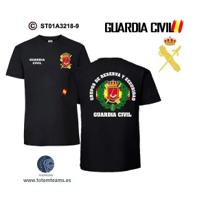 Camiseta-ES Grupos de Reserva y Seguridad Guardia Civil