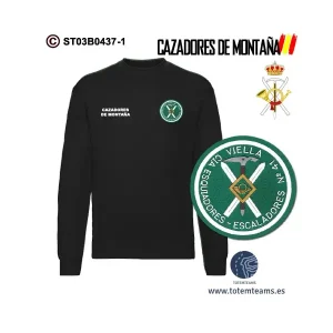 Sudadera-clásica Viella Nº 41 Cia Esquiadores/Escaladores – Cazadores de Montaña