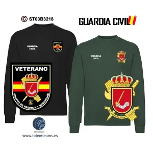Sudadera-clásica GRS – Grupos de Reserva y Seguridad Guardia Civil