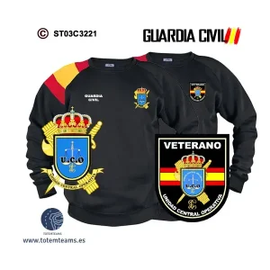 Sudadera-bandera UCO Unidad Central Operativa Guardia Civil
