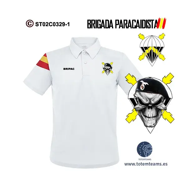 Polo-Bandera BRIPAC Triunfar o Morir - Imagen 2