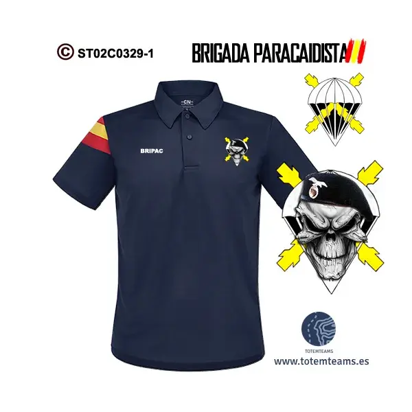 Polo-Bandera BRIPAC Triunfar o Morir - Imagen 4