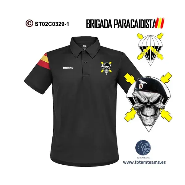 Polo-Bandera BRIPAC Triunfar o Morir - Imagen 3