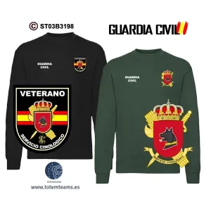 Sudadera-clásica SECIR Servicio Cinológico y Remonta Guardia Civil