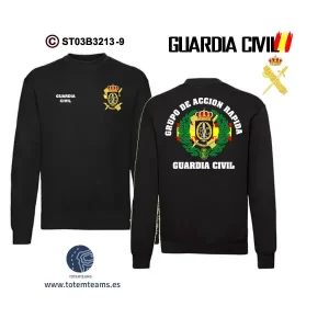 Sudadera-ClásicaES GAR Grupo de Acción Rápida Guardia Civil