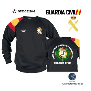 Sudadera-BanderaES GEAS Grupo Especial de Actividades Subacuáticas Guardia Civil
