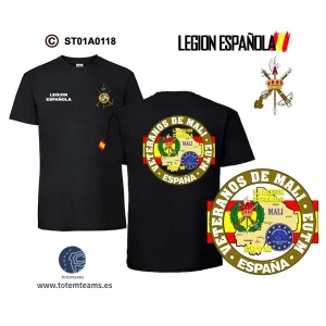 Camiseta-ES Veterano de Mali Legión Española