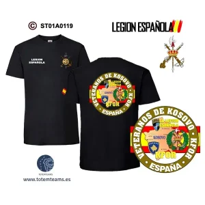 Camiseta-ES Veterano de Kosovo Legión Española
