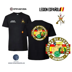 Camiseta-ES Veterano de Afganistán Legión Española
