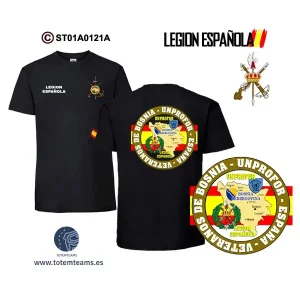 Camiseta-ES Veterano de Bosnia Legión Española