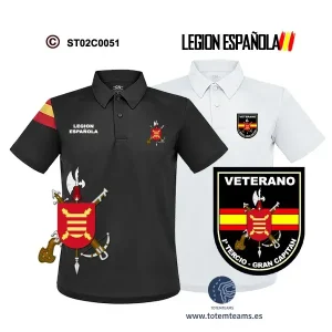 Polo-Bandera Iº Tercio Gran Capitán – Legión Española