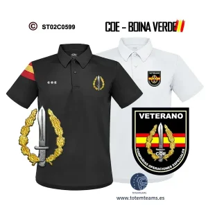 Polo-Bandera Compañías Operaciones Especiales – Boina Verde