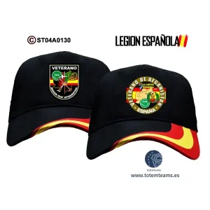 Gorra Veterano de Afganistán Legión Española