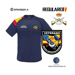 Camiseta Veterano de Bosnia Tropas Regulares