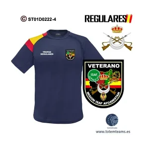 Camiseta Veterano de Afganistán Tropas Regulares